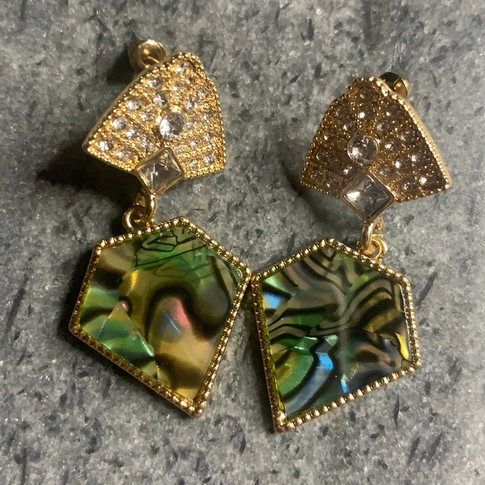 Post back earrings.